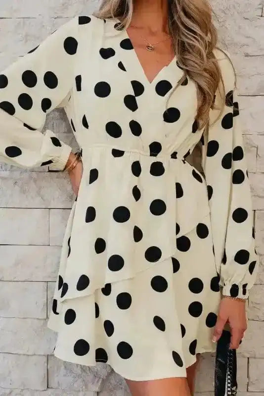 Mini Dresses Polka Dot Mini Dress