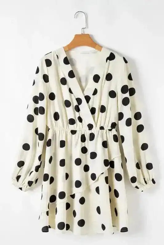 Mini Dresses Polka Dot Mini Dress
