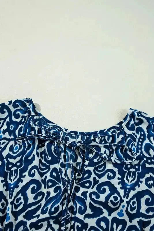 Mini Dresses Retro Charm Lace-Up Mini Dress