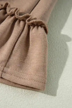Mini Dresses Sassy Ruffle Mini Dress