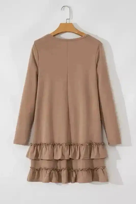 Mini Dresses Sassy Ruffle Mini Dress