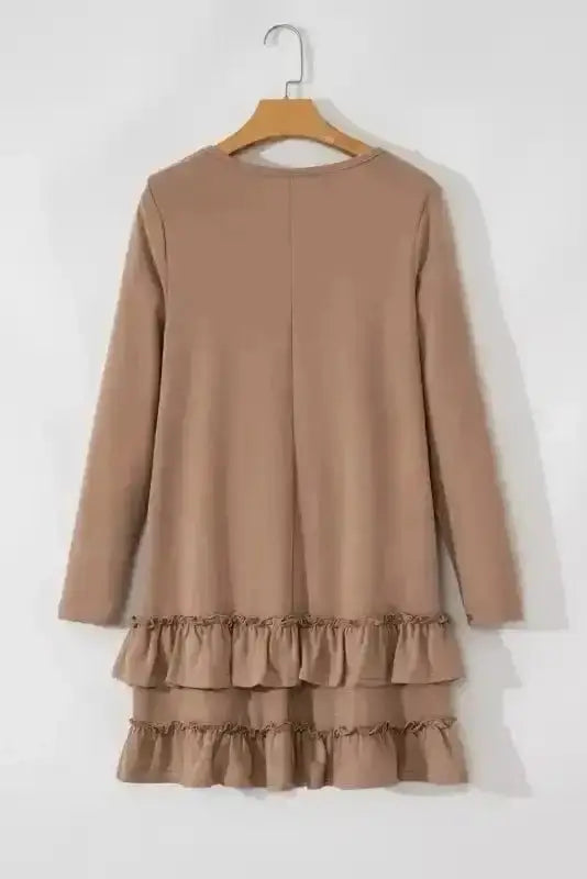Mini Dresses Sassy Ruffle Mini Dress