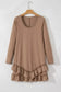 Mini Dresses Sassy Ruffle Mini Dress