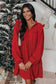 Mini Dresses Scarlet Frill Frolic Dress