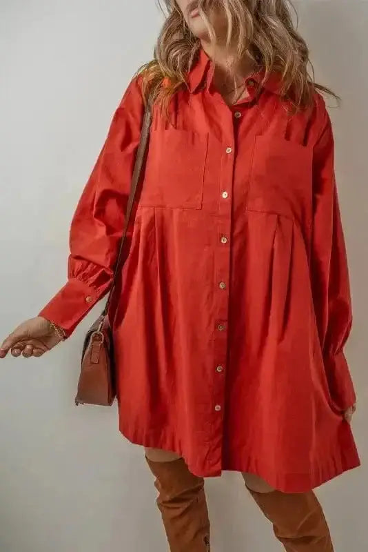 Mini Dresses Scarlet Pleat Perfection Mini Dress