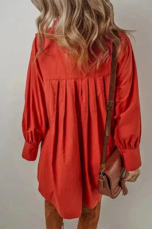 Mini Dresses Scarlet Pleat Perfection Mini Dress