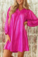 Mini Dresses Scarlet Sheen Leopard Babydoll Dress