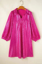 Mini Dresses Scarlet Sheen Leopard Babydoll Dress