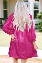 Mini Dresses Scarlet Sheen Leopard Babydoll Dress