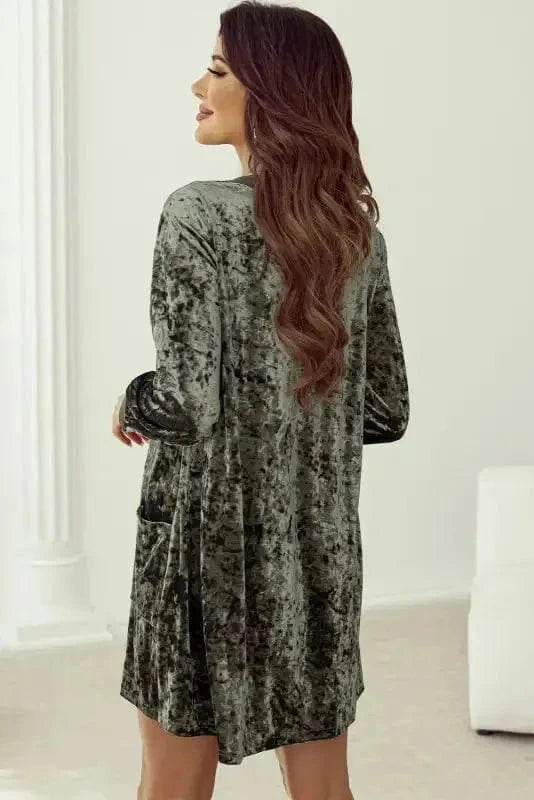 Mini Dresses Serenity Velvet Dress