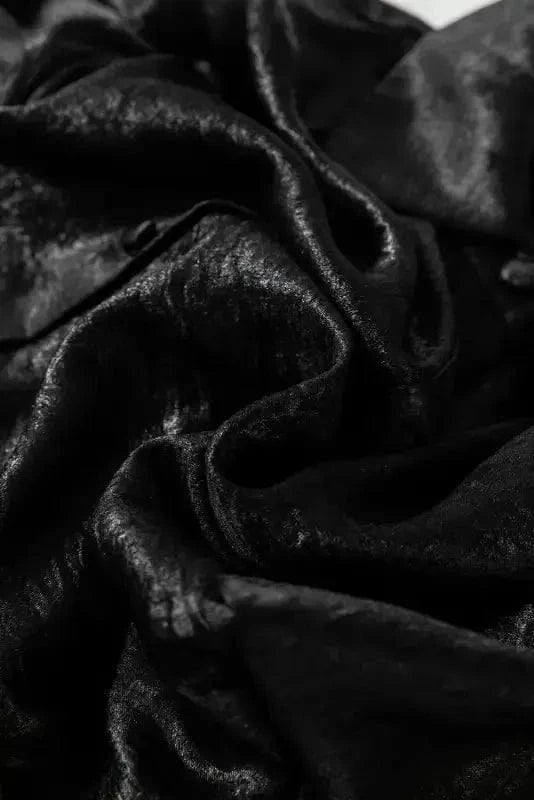 Mini Dresses Shimmer Chic Mini Shirt Dress