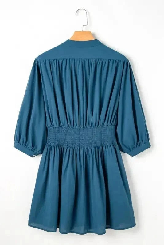 Mini Dresses Urban Chic Shirred Dress
