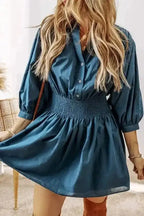 Mini Dresses Urban Chic Shirred Dress
