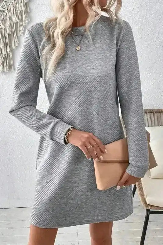 Mini Dresses Urban Textures Shift Dress