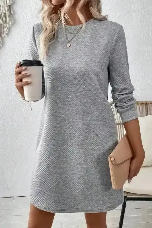 Mini Dresses Urban Textures Shift Dress