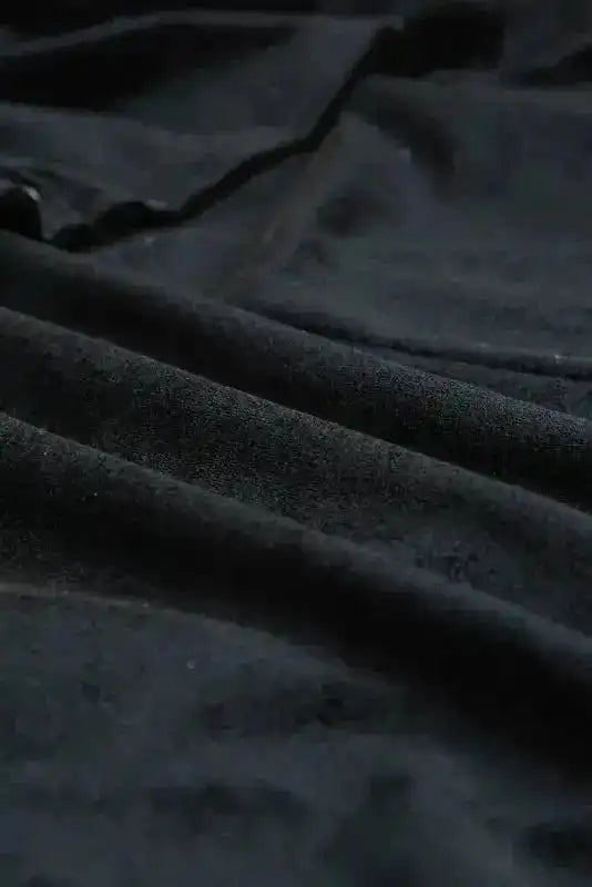 Mini Dresses Velvet Cascade Cocktail Dress