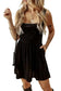 Mini Dresses Velvet Twilight Sleeveless Dress
