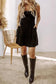 Mini Dresses Velvet Twilight Sleeveless Dress