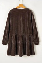 Mini Dresses Velvet Visions Shift Dress