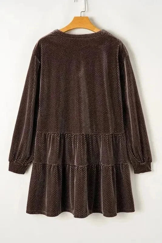 Mini Dresses Velvet Visions Shift Dress