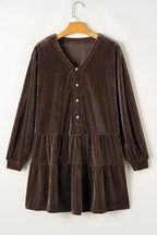 Mini Dresses Velvet Visions Shift Dress