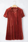 Mini Dresses Velvet Vogue Puff Mini Dress