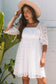 Mini Dresses White Lace Empire Mini Dress