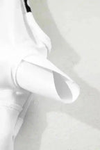 One Piece Swimsuit Black Stripe One Piece Swimsuit - Low Back Cut