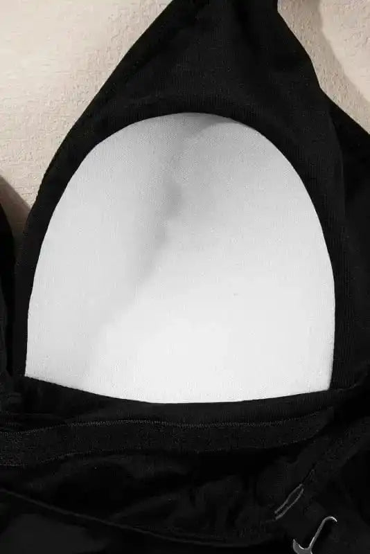 One Piece Swimsuit Crisscross Back One-Piece Swimsuit