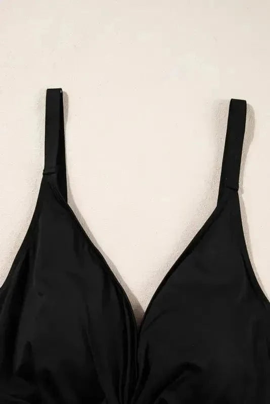 One Piece Swimsuit Crisscross Back One-Piece Swimsuit