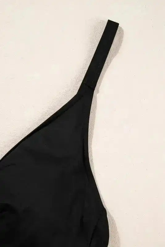 One Piece Swimsuit Crisscross Back One-Piece Swimsuit