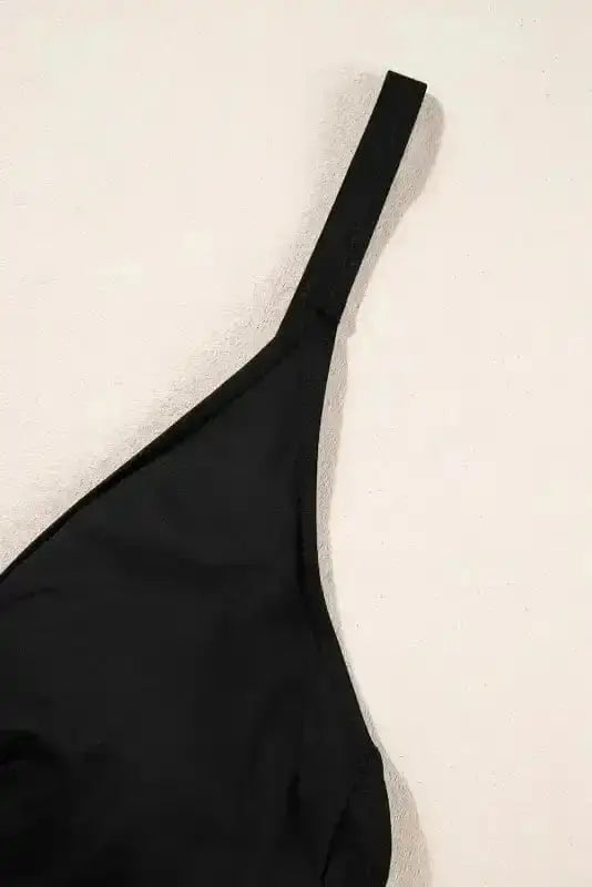 One Piece Swimsuit Crisscross Back One-Piece Swimsuit