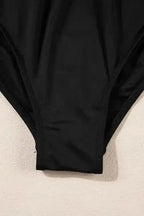 One Piece Swimsuit Crisscross Back One-Piece Swimsuit