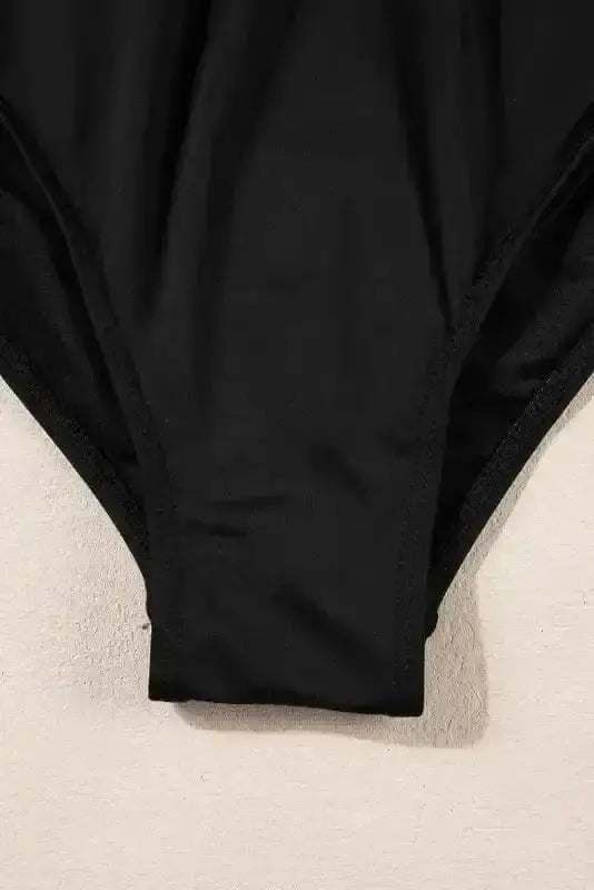 One Piece Swimsuit Crisscross Back One-Piece Swimsuit