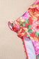One Piece Swimsuit Floral Ruffle One-Piece Swimsuit