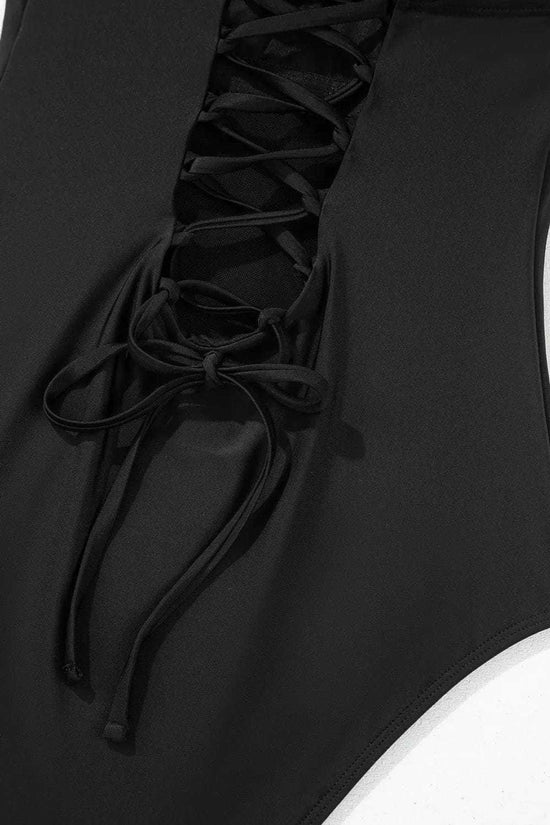 One Piece Swimsuit Open Back One-Piece Swimsuit