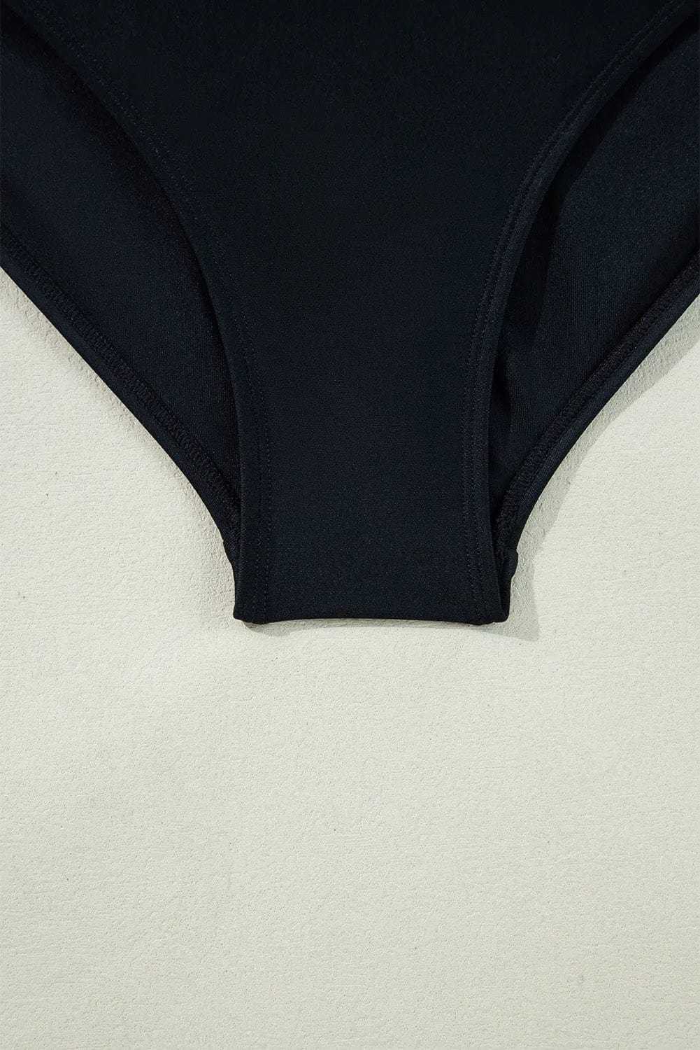 One Piece Swimsuit Ruffled One Piece Swimsuit