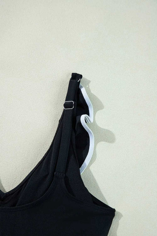 One Piece Swimsuit Ruffled One Piece Swimsuit