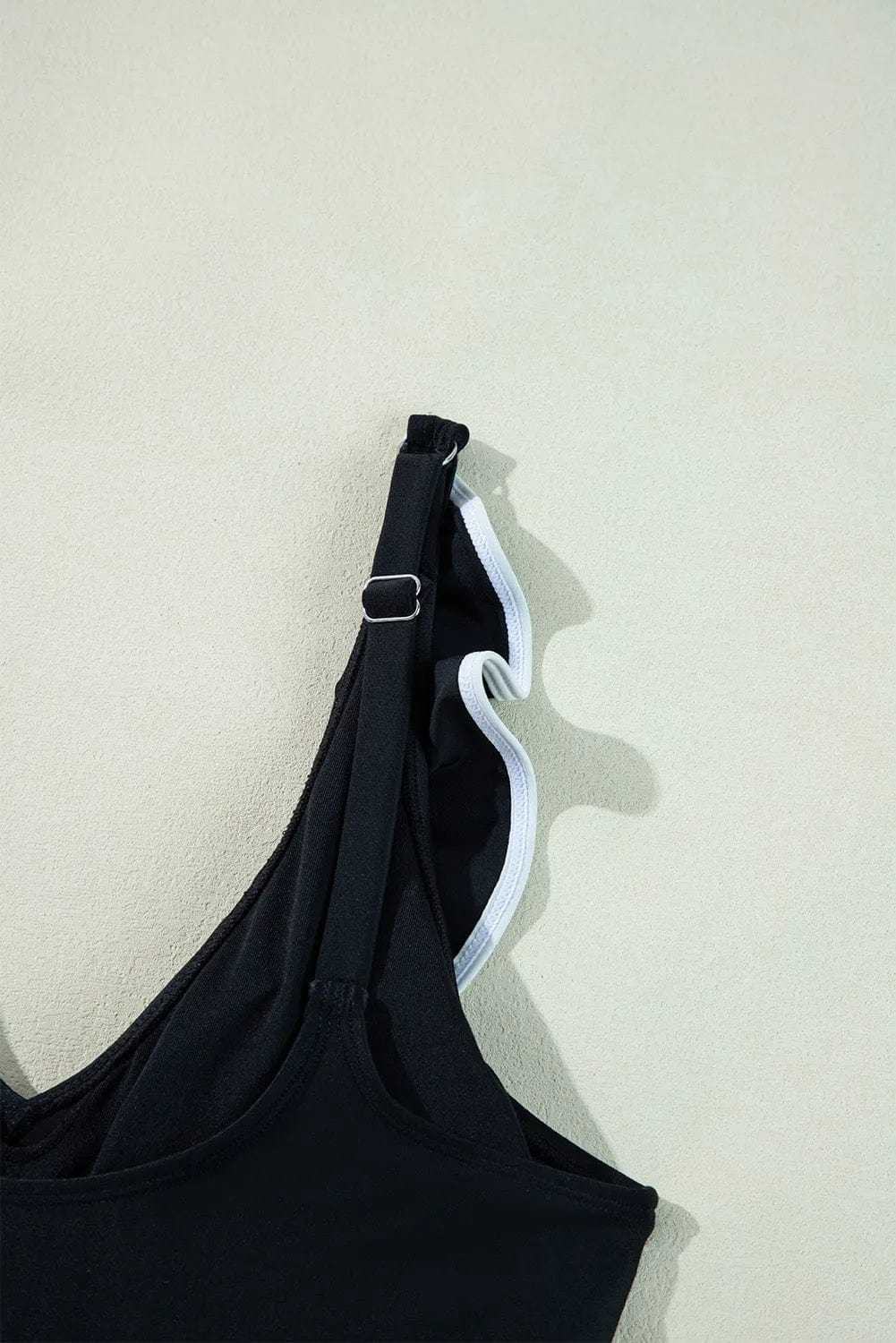 One Piece Swimsuit Ruffled One Piece Swimsuit