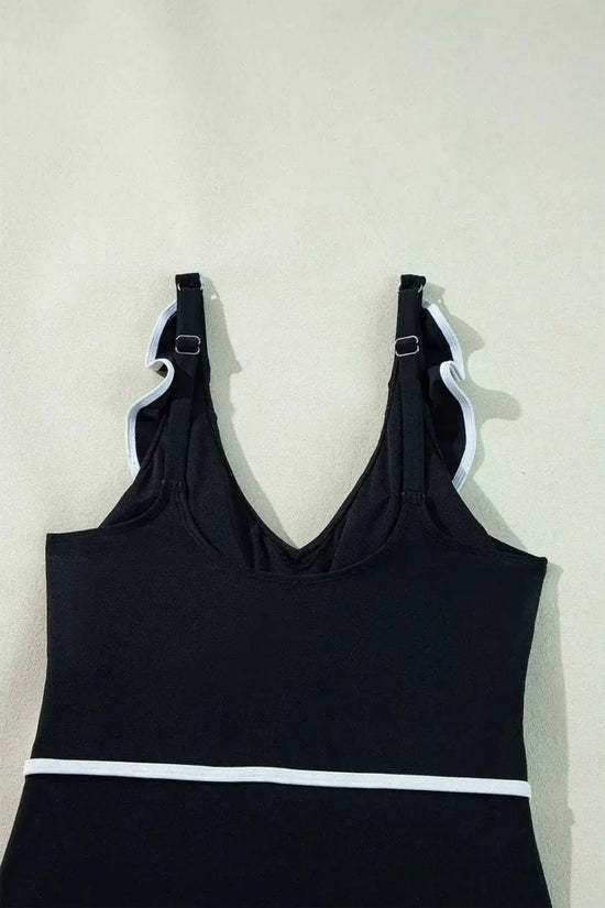 One Piece Swimsuit Ruffled One Piece Swimsuit