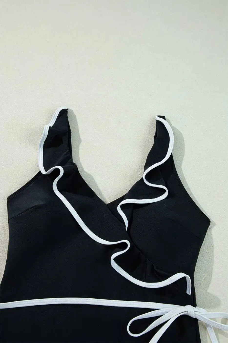 One Piece Swimsuit Ruffled One Piece Swimsuit