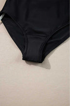 One Piece Swimsuit Ruffled One Piece Swimsuit