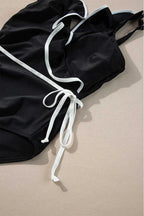 One Piece Swimsuit Ruffled One Piece Swimsuit