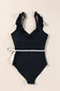 One Piece Swimsuit Ruffled One Piece Swimsuit