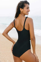 One Piece Swimsuit Ruffled One Piece Swimsuit