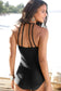 One Piece Swimsuit Sleek Strappy One-Piece Swimsuit
