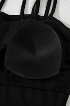 One Piece Swimsuit Sleek Strappy One-Piece Swimsuit