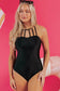 One Piece Swimsuit Sleek Strappy One-Piece Swimsuit