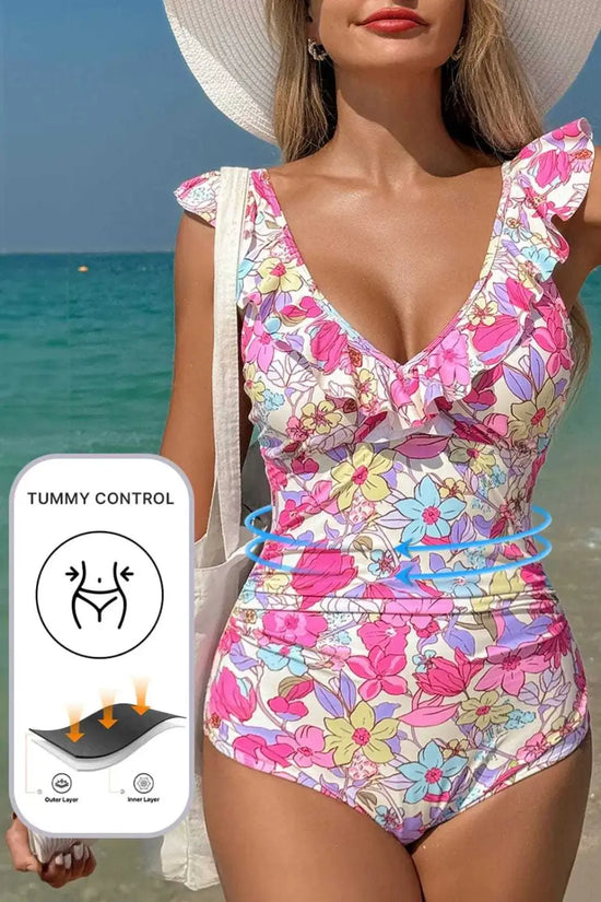 One Piece Swimsuit Tummy Control One Piece Swimsuit