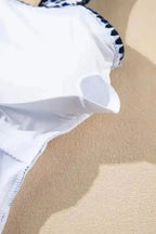 One Piece Swimsuit Wide Straps One Piece Swimsuit